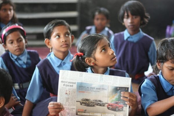 Students in an Indian school classroom representing Bihar school teacher recruitment