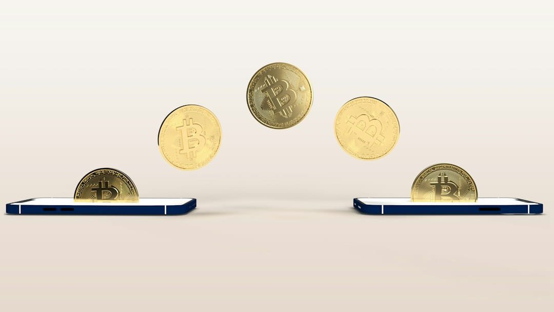 Smartphone and digital money imagery representing banking, liquidity and digital payments