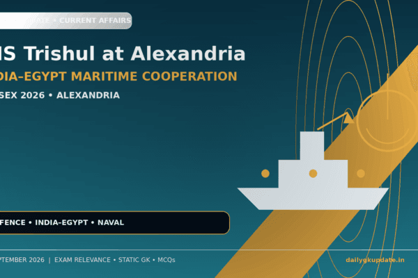 INS Trishul at Alexandria and India-Egypt maritime cooperation