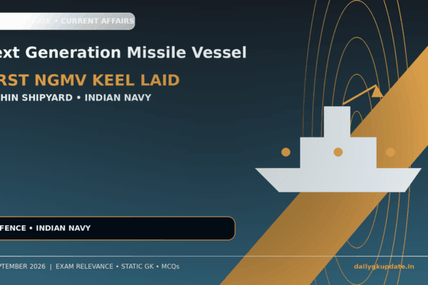 Indian Navy Next Generation Missile Vessel first keel laying
