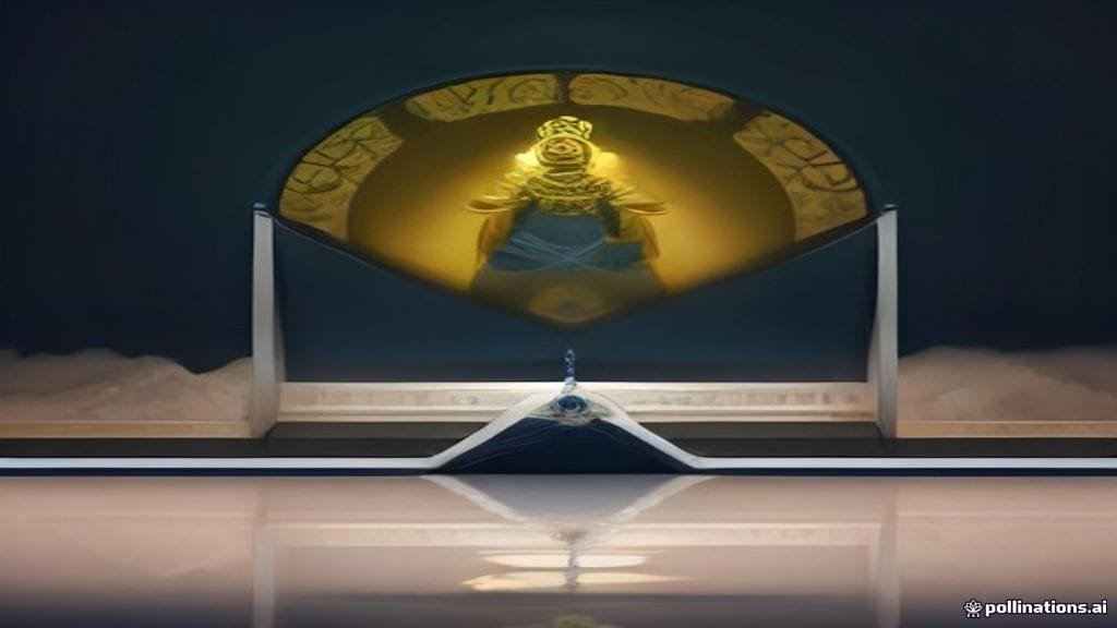 A premium editorial hero image for an Indian competitive-exam current affairs website: BRICS Summit 2026, India at the center, elegant modern summit hall, subtle Indian tricolor accents, world leaders represented only as silhouettes, global economy and diplomacy visual motifs, sophisticated blue and gold lighting, clean composition, no text, no logos, photorealistic, landscape 16:9