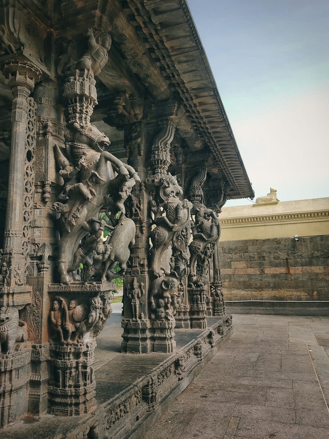 Ancient South Indian stone temple architecture for Sangam Age history