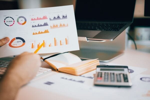 Banking exams study material with financial notes
