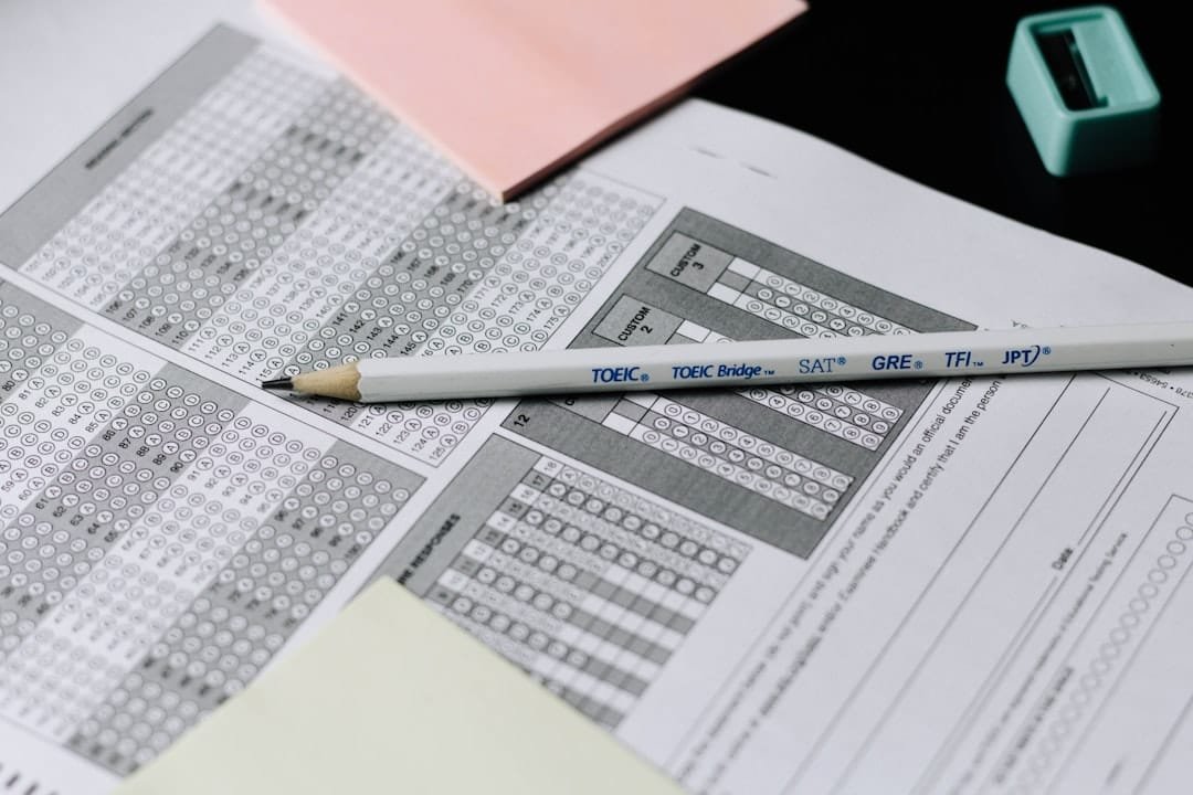 Competitive examination answer sheet and preparation materials