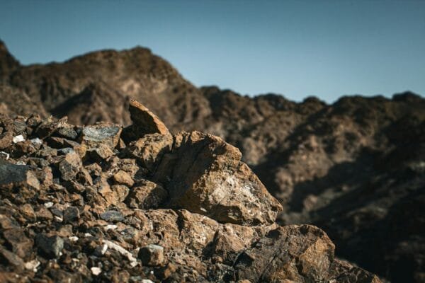 Rock formation for earth science and geological research