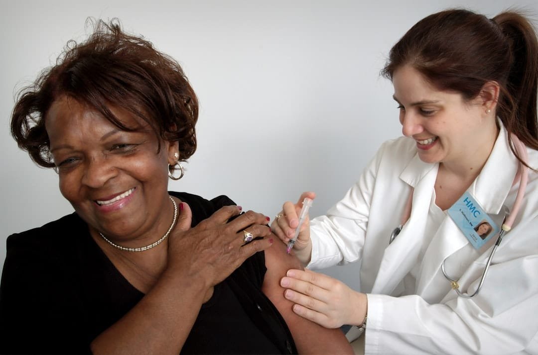 Vaccination at a public health clinic