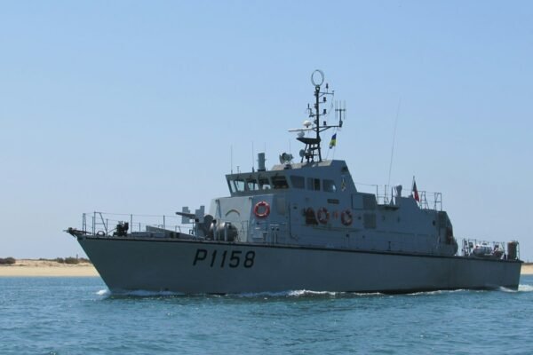 Patrol vessel at sea illustrating maritime service and Coast Guard recruitment