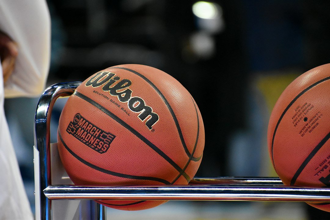 Basketball equipment illustrating India's sports goods manufacturing sector