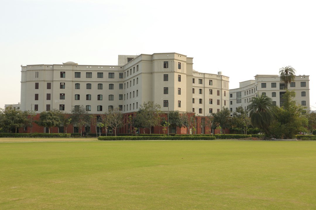 University campus building illustrating non-teaching university recruitment