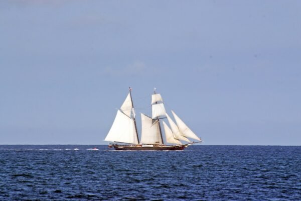 Sailing vessel at sea illustrating naval training and maritime diplomacy