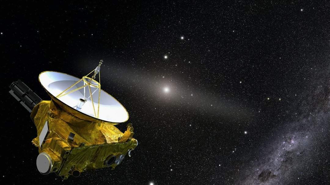Satellite in orbit, illustrative image for Department of Space recruitment coverage